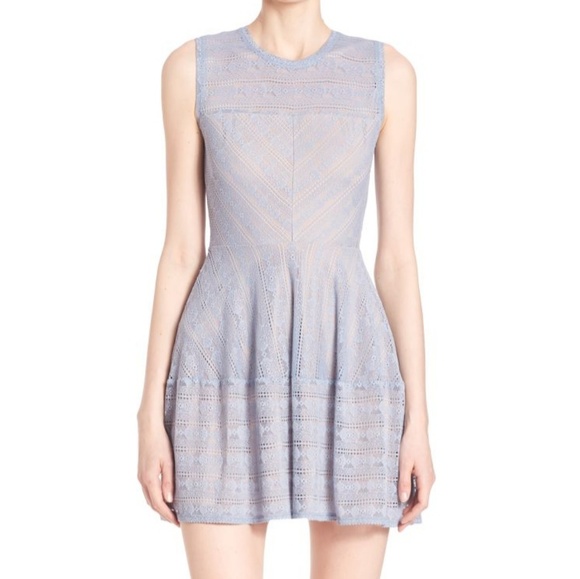 BCBGMaxAzria Dresses & Skirts - 🍒NWT🍒 BCBGMAXAZRIA PERIWINKLE LACE DRESS